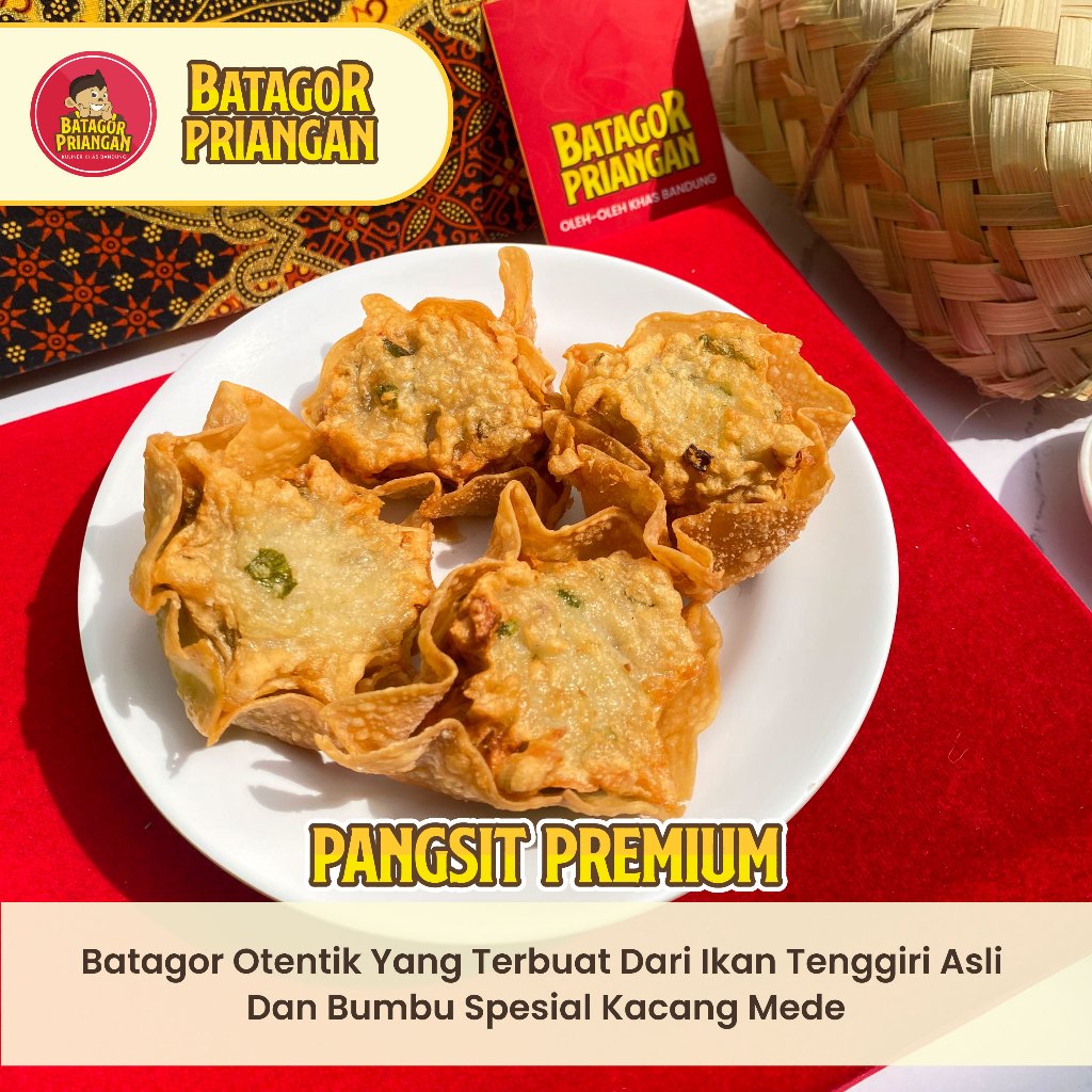 

Pangsit Goreng isi 10 - Batagor Priangan khas Bandung