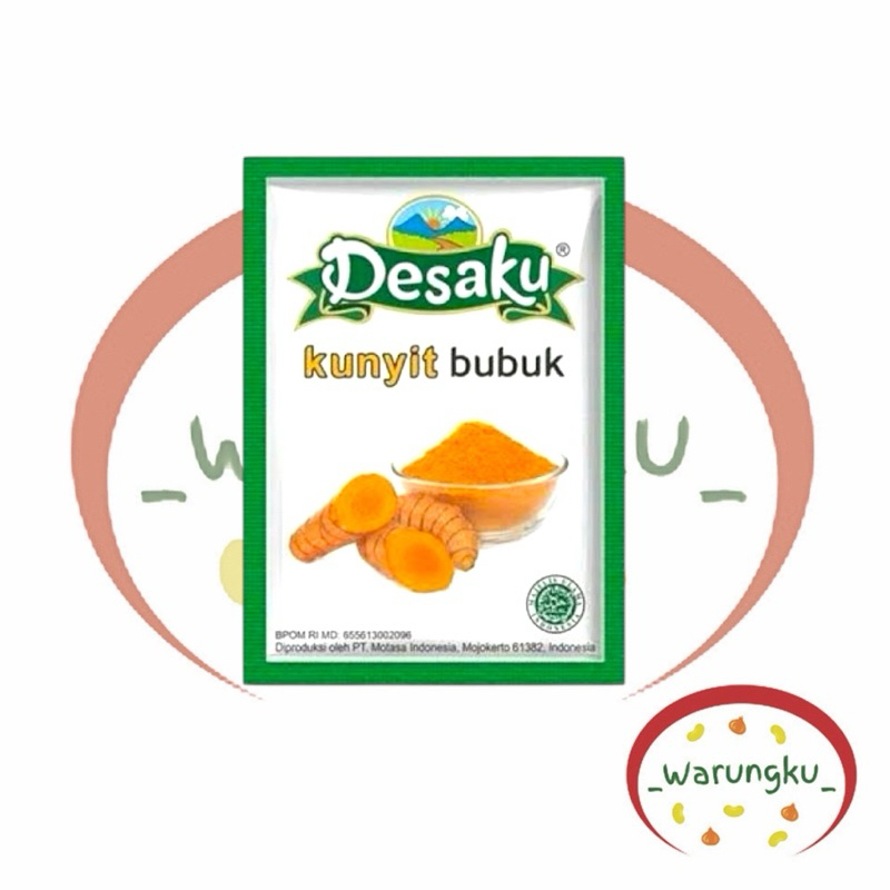 

DESAKU Kunyit Bubuk 1pcs Bumbu Masak