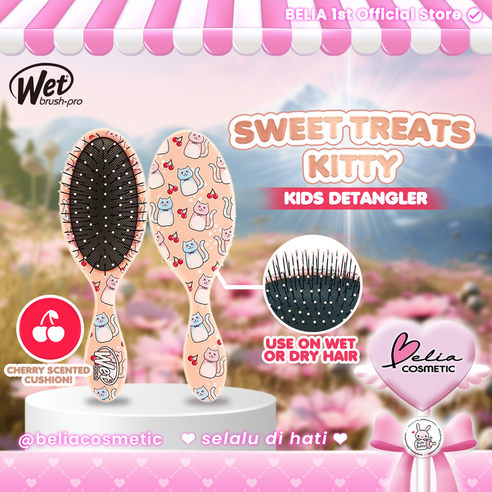 ❤ BELIA ❤ WET BRUSH Kids Sweet Treats | Sisir Premium