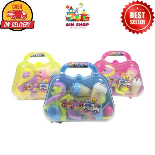 MAINAN ANAK PEREMPUAN ICE CREAM LITTLE PONY BOX FH211 / MAINAN ES KRIM