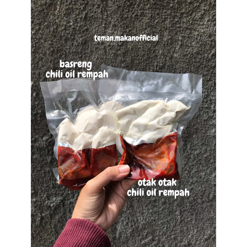 

basreng mentah chili oil rempah