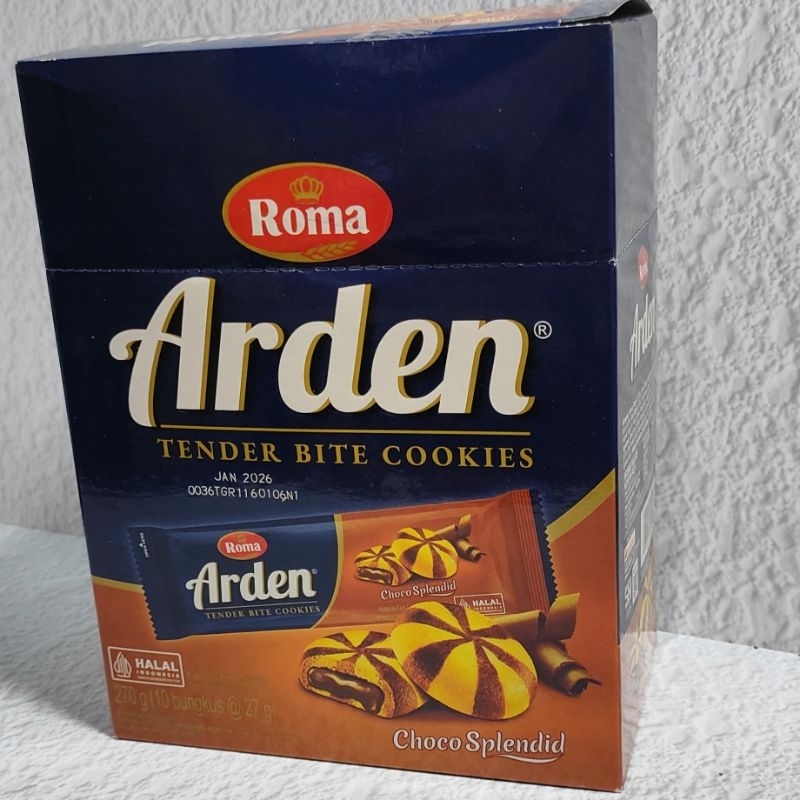 

Mayora Roma Arden 1 box isi 12 sachet Biskuit Snack Camilan enak Murah