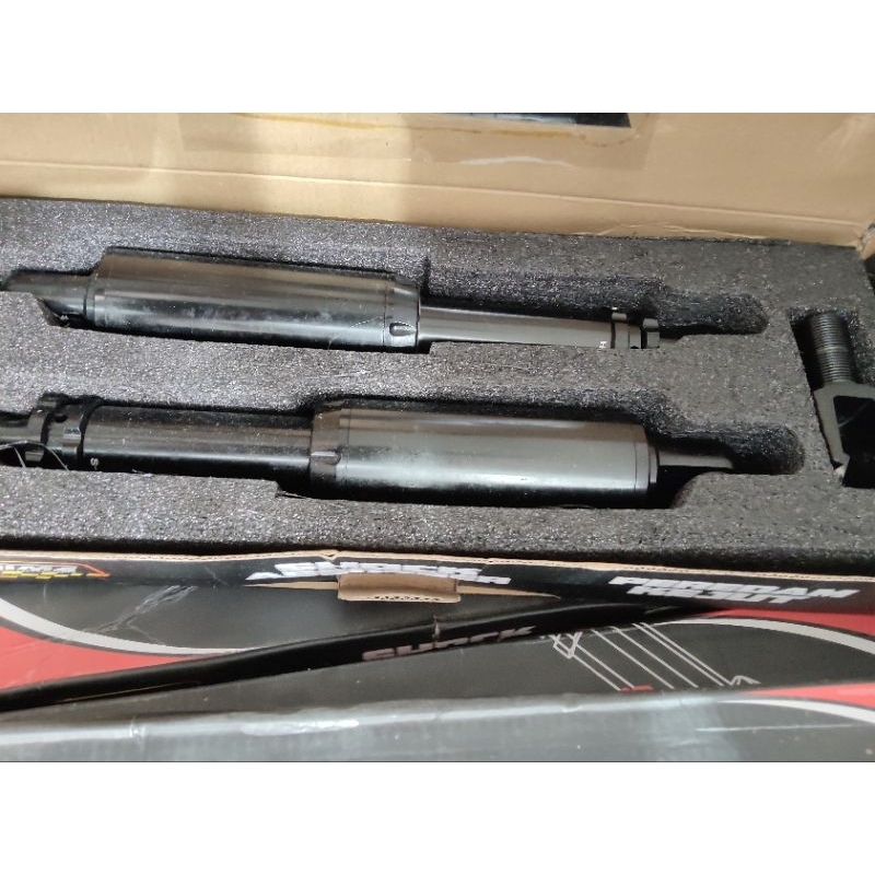 shockbreaker kojima  warna hitam model up side down 320mm vega jupiter fizr nouvo rx king supra tige