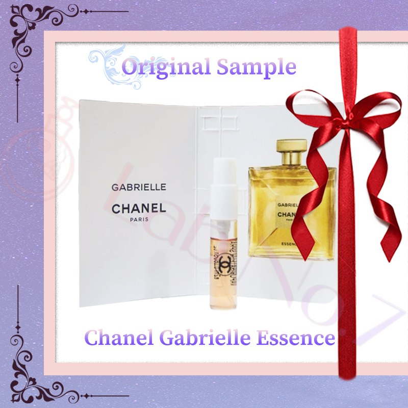 

[Chanel] 2 ML Chanel Gabrielle Essence, Wangi Parfum Botol,Tester Parfum Niche mini - Fiesta de Perfume - decant vial Parfum Asli Sampel Parfum Botol Kecil Perjalanan Parfum Niche Parfum Salon