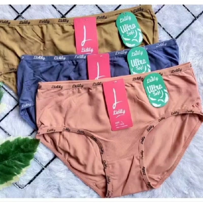 3pcs_ CELANA DALAM LYDYLY 15232 / Cd wanita dewasa lydyly / celana lydyly 15232