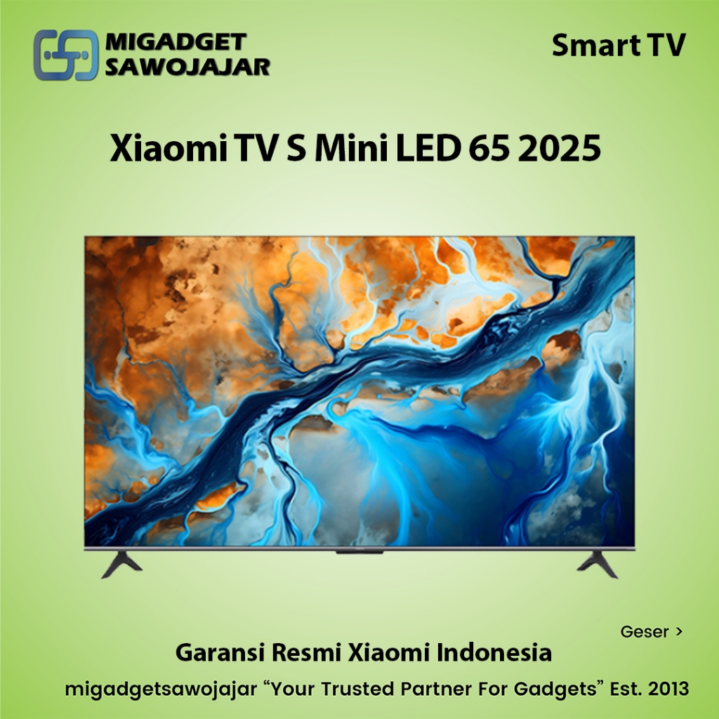 Xiaomi Mi TV S Mini LED 65 Inch 2025 4K 144Hz Google TV
