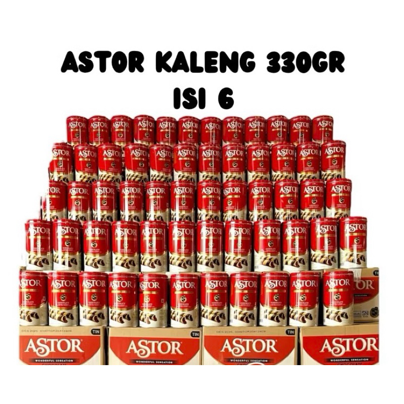 

Astor kaleng isi 330gr // Astor Mayora
