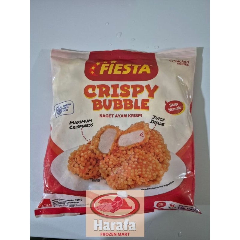 

FIESTA CHICKEN NUGGET CRISPY BUBBLE 400g