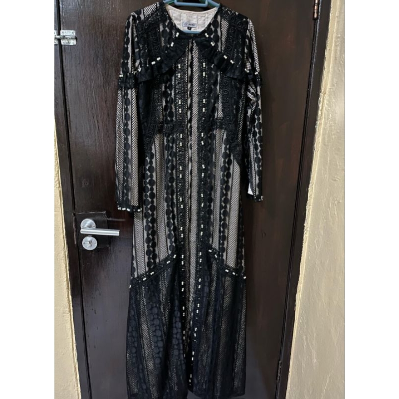 Preloved Gamis hitam By Javina Size S