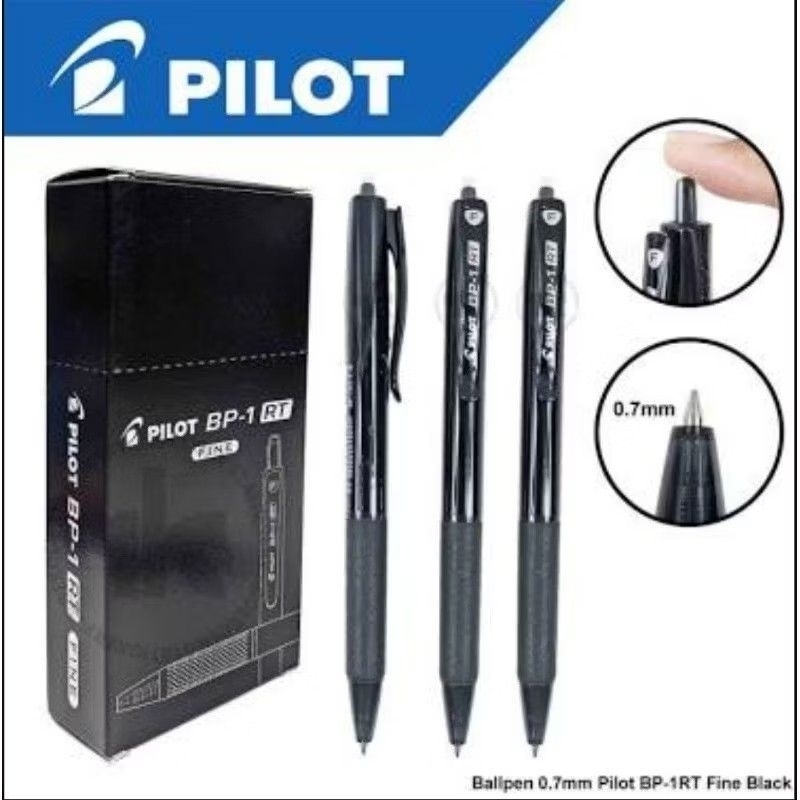

1 [PACK] Pulpen Pilot BP 1 RT - Alat Tulis Kantor - Stationery