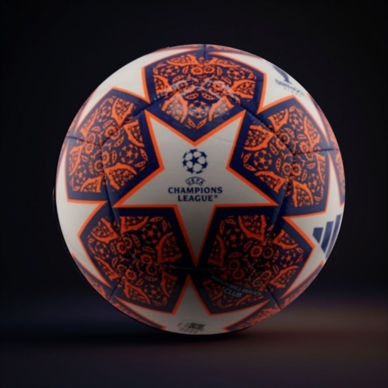 Bola Sepak UCL Champions Istanbul  Final Size 5 Bola Bonus Pentilator Dan Jaring Bola