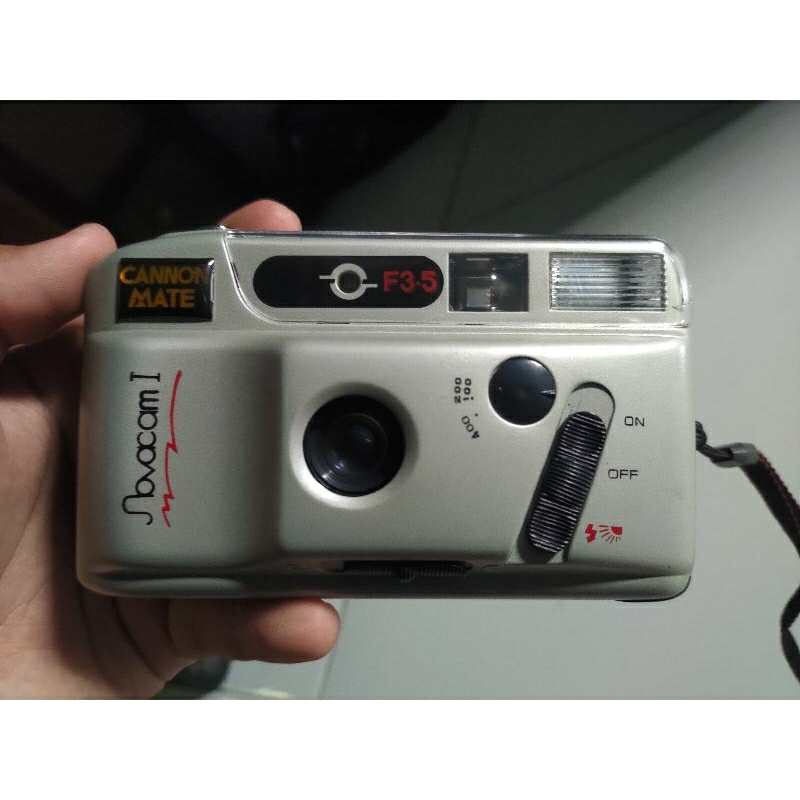 Kamera Camera Analog Jadul Cannon Mate F3.5 Novacam1