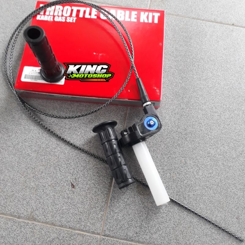 Gas Spontan KTM Satu Kabel Karbon Universal