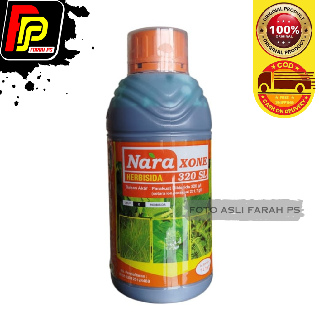 Naraxone 320SL herbisida kotak pembasmi gulma rumput liar