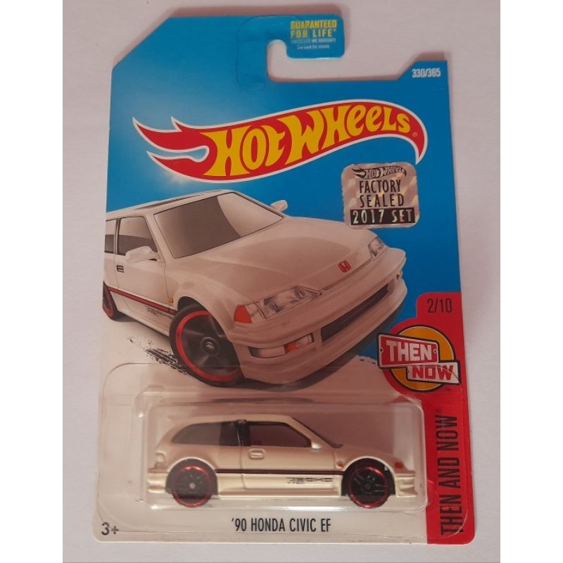 Hot Wheels Honda Civic EF Putih Factory Sealed 2017