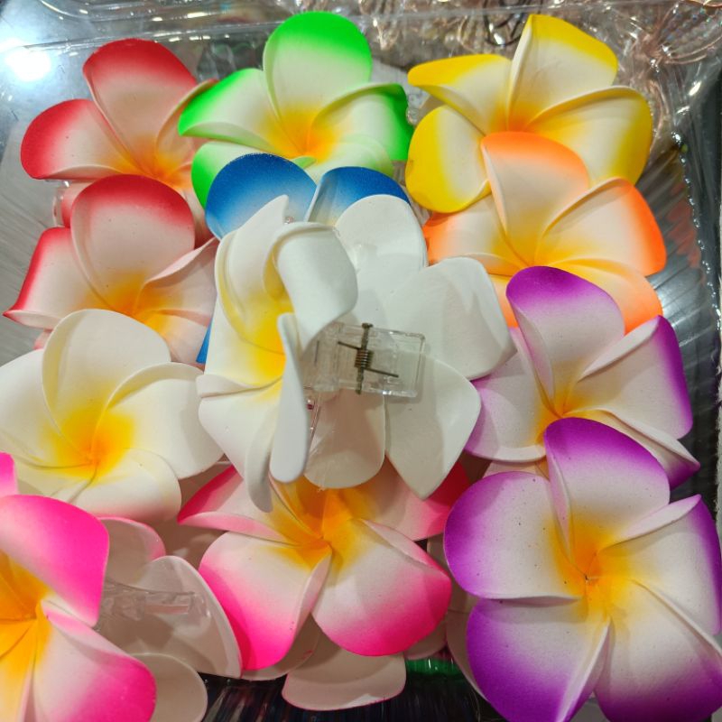 Jepit rambut kamboja bali / jepit jepun bali