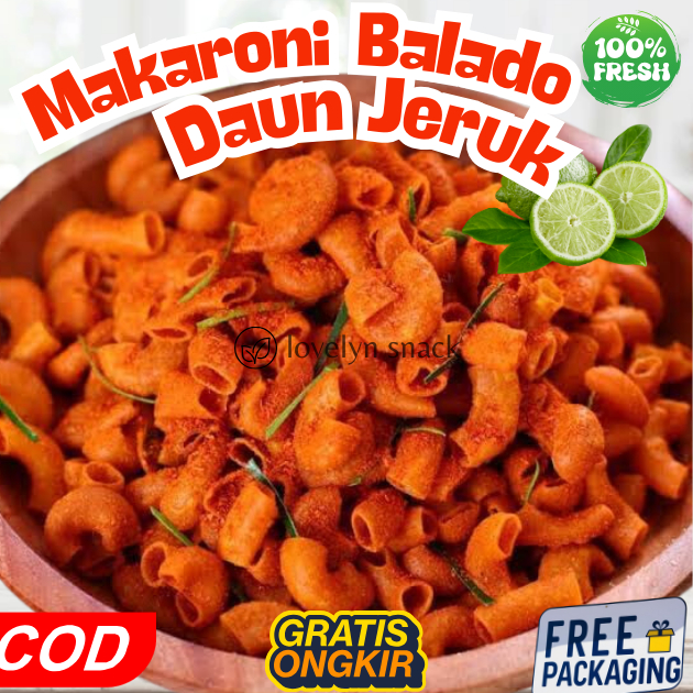 

MAKARONI PEDAS DAUN JERUK 250GR - 2KG | HARGA GROSIR | CEMILAN SNACK