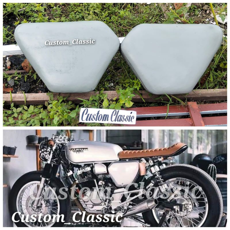 Box aki dop aki tepong aki tutup samping cover aki motor custom japstyle