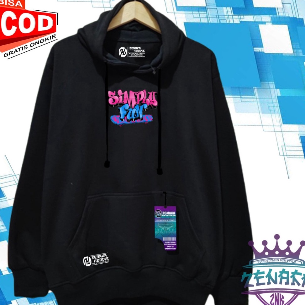 Bagus Banget Hoodie pria distro aesthetic graffity simple Jaket hoodie anime distro ori Sweater hodi