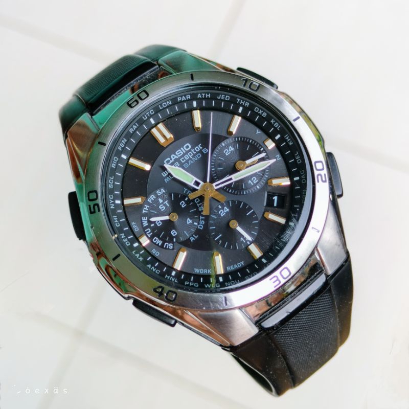 Casio WVQ M410 Black Dial