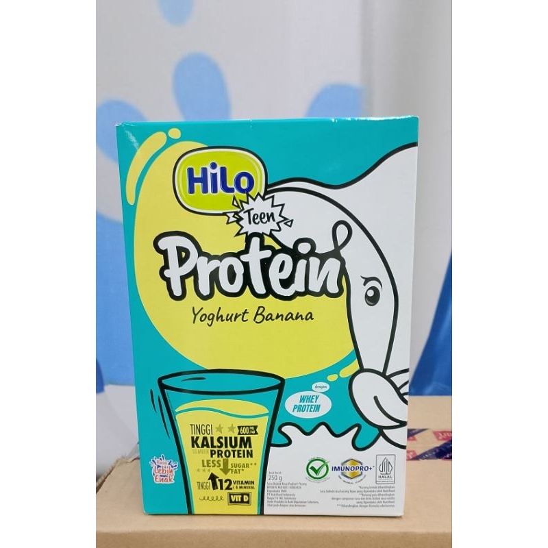 

Hilo Teen Yoghurt Banana Susu protein tinggi kalsium & lebih rendah gula dengan rasa yg Enak untuk bantu tumbuh Tinggi & Kuat Rasa lebih Nikmat