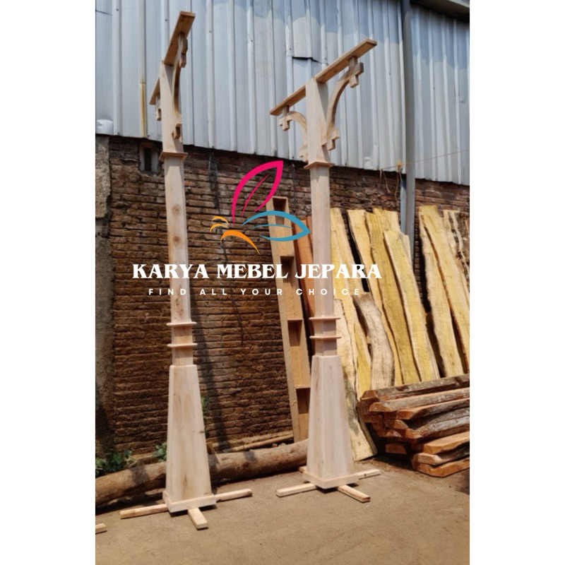 [TIANG LAMPU DEKOR] MODEL T bisa juga untuk jalan manten dekorasi pelaminan nuansa klasik