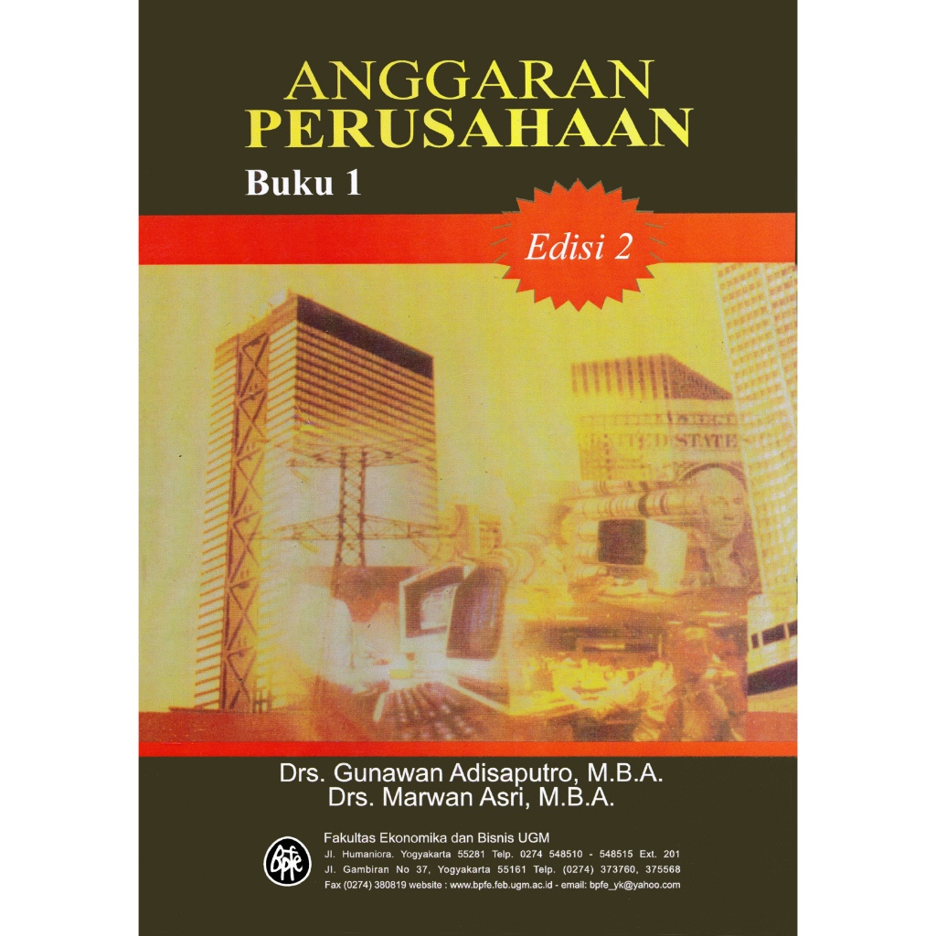 

Edisi 2 Buku 1 Anggaran Perusahaan Oleh Gunawan