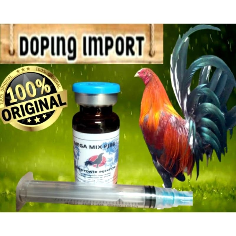 Obat Injeksi Doping Ayam Aduan MEGA MIX PJ98 Terbaik Asli Import
