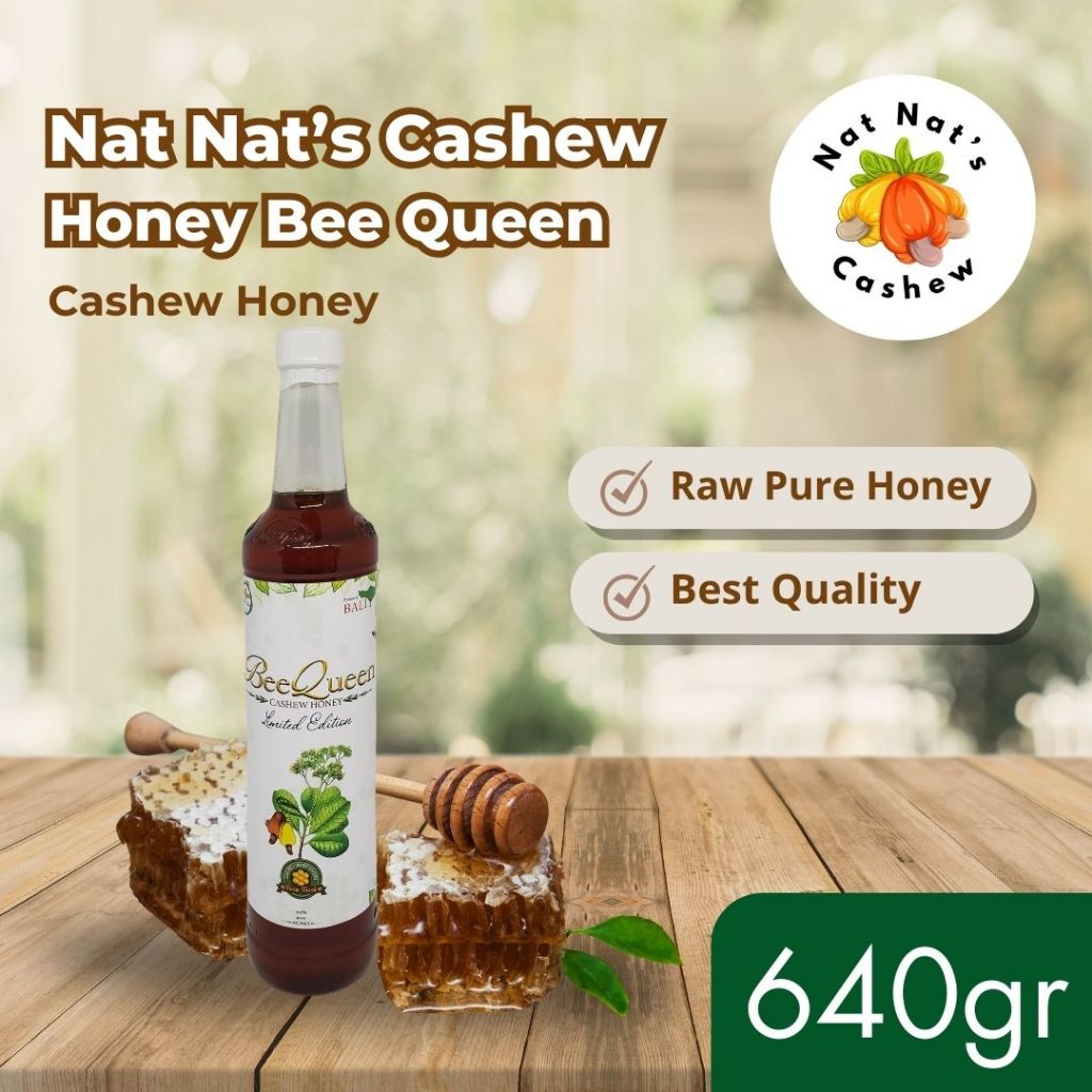 

Nat Nat's Cashew" - Queen Bee 640gr - Cashew Honey