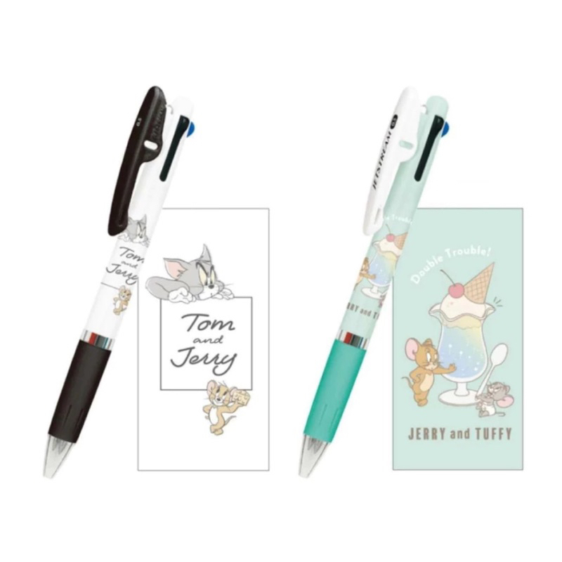 

Uni Jetstream 3 Color Multi Pen Tom n' Jerry Tuffy Ballpoint Ink 0.5mm Pulpen Limited Edition