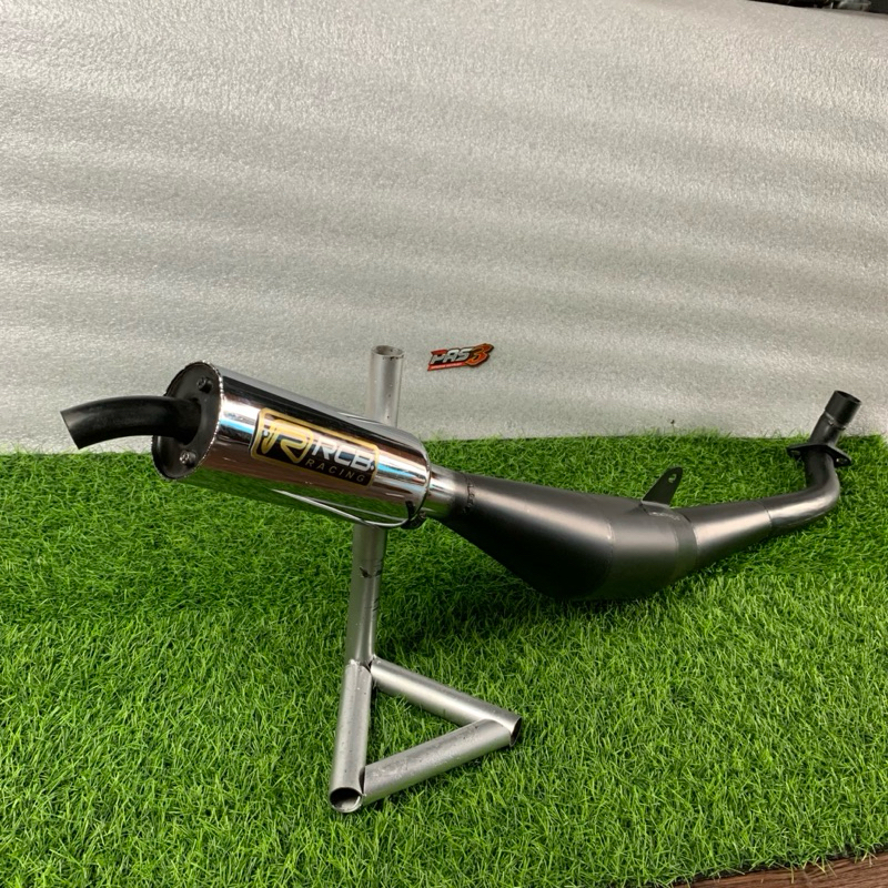 Ready Knalpot RCB Tabung Hitam Model Standar Untuk Fizz , Fiz R , Force 1 , Poswan