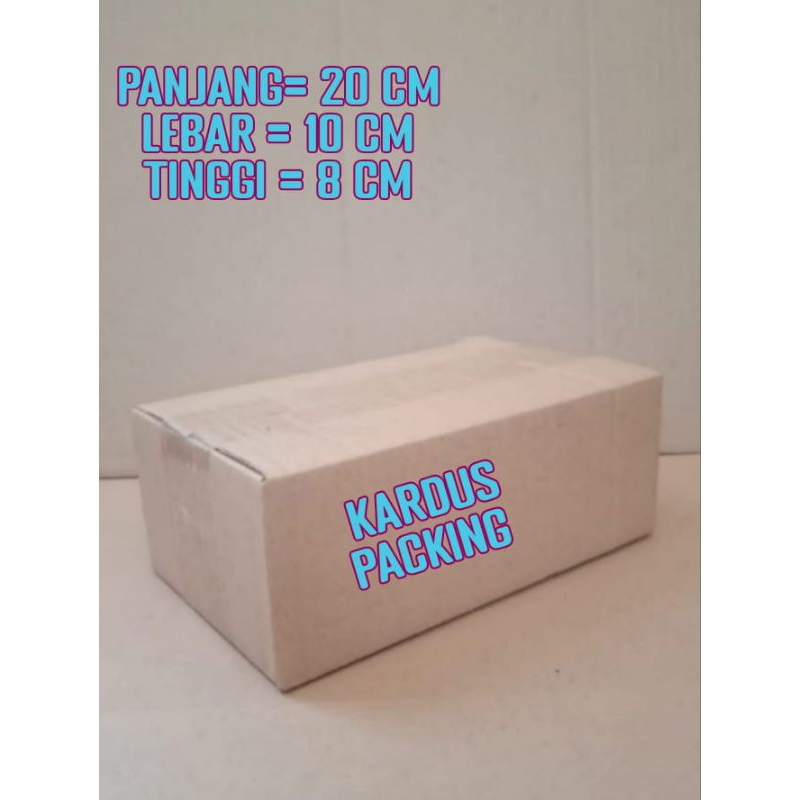 

kardus packing UK 20x10x8 kardus polos kardus besar