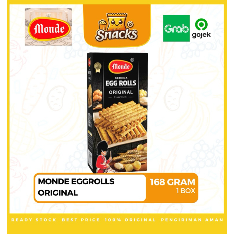 

Lav.snacks Monde egg roll original 168 gram Monde eggroll