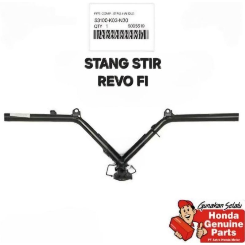 STANG STIR REVO FI INJEKSI 53100-K03-N30 ORIGINAL