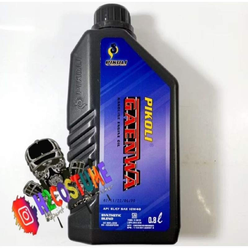 termurah oli pikoli gaenwa 0.8L , pikoli racing , oli pikoli , oli racing , original