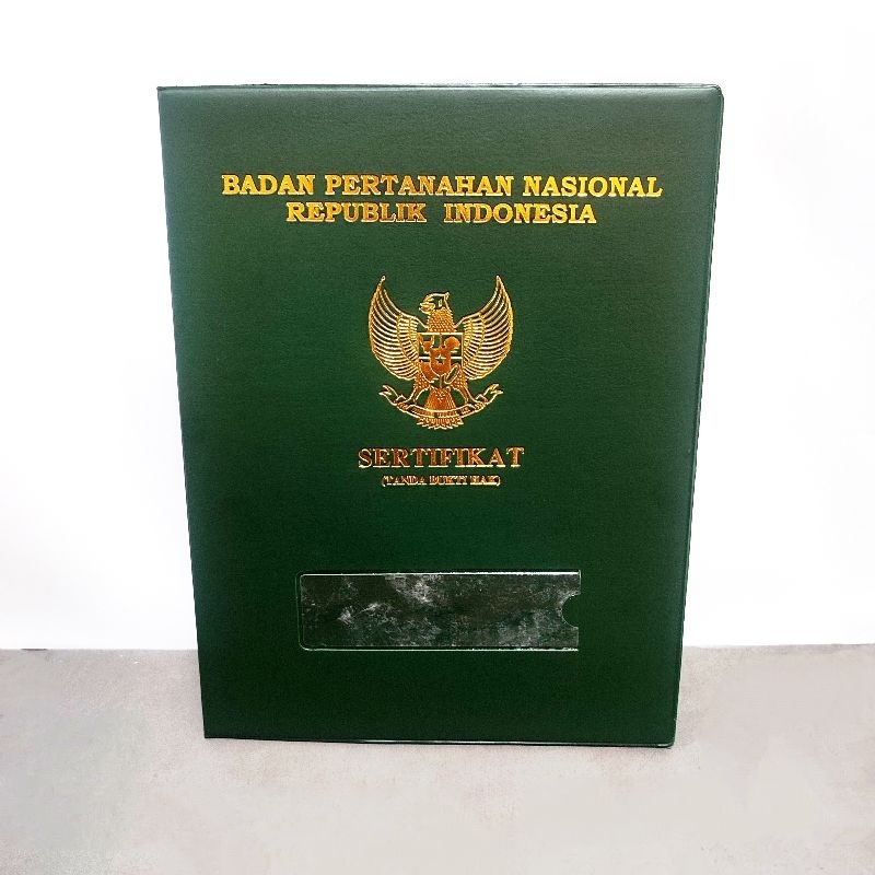 

Cover Sertifikat Tanah ANTI AIR