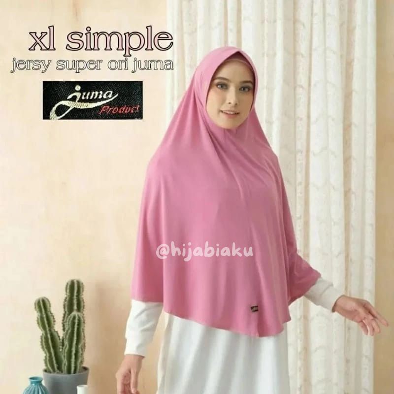 Hijab Juma Original Size Jumbo (Size XL) - Hijab Jersey Super