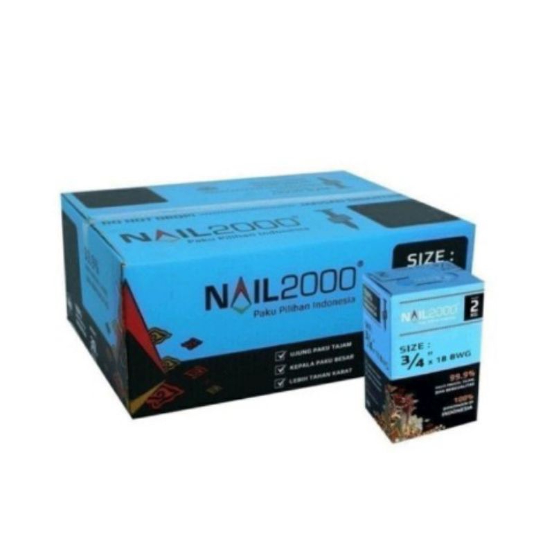 [BERAT 1 KG] Paku kayu/ Paku triplek/ Paku Nail 2000/ Paku triplek Nail2000/ Paku triplek 1kg 2kg/ P