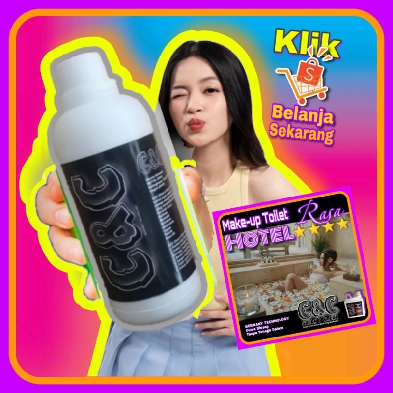 C&C Pembersih kerak keramik kamar mandi makeup toilet cleaner