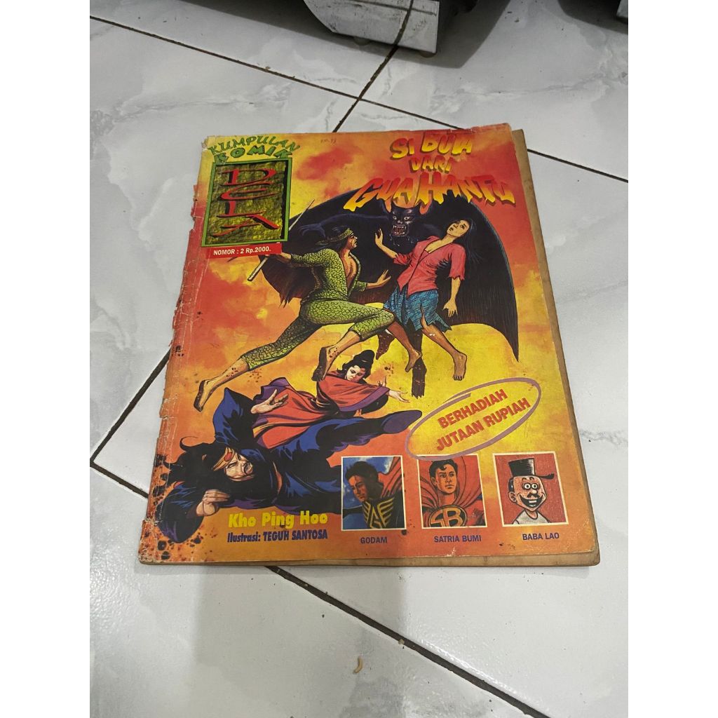 Kumpulan komik dela edisi si buta dari gua hantu