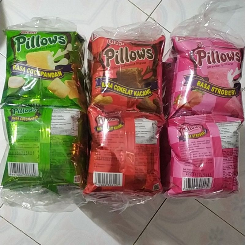 

Snack Oishi Pillows I 1 renceng