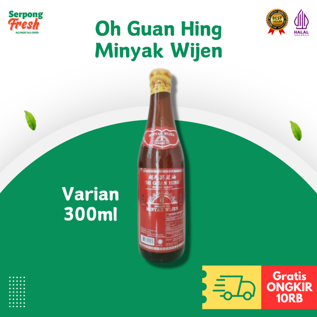 

Oh Guan Hing Minyak Wijen 300 ml