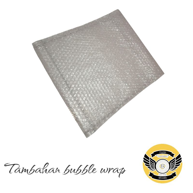 

Tambahan extra Bubble wrap packing agar pengiriman lebih aman