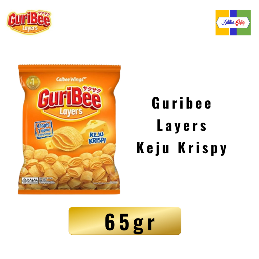 

Guribee Keju Krispy Snack 65gr