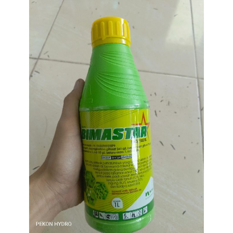 BIMASTAR 240/120 SL (1 LITER) PEMBASMI RUMPUT SISTEMIK AKAR HERBISIDA NUFARM