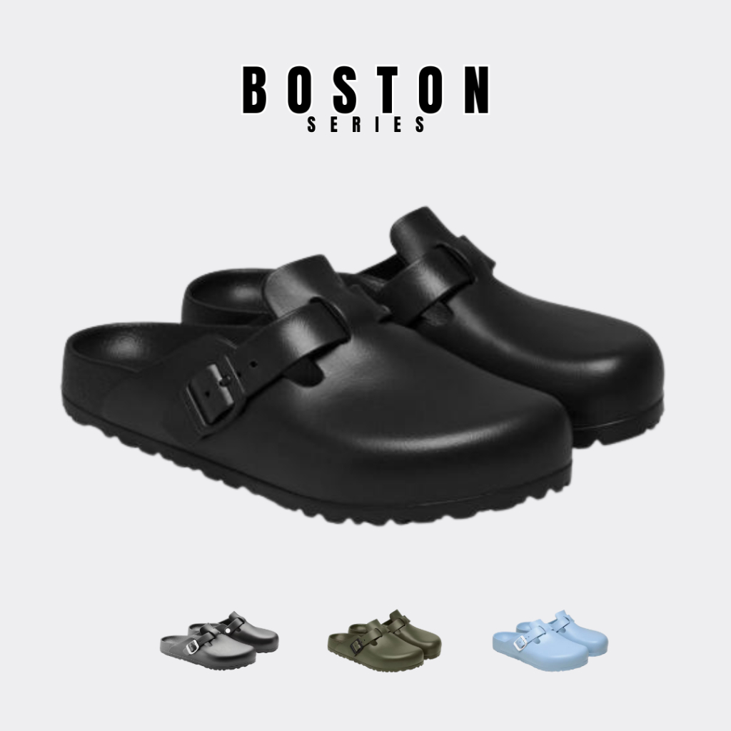 Sandal Pria Keren Boston Sandal Pria Sendal Karet Sandal Selop Pria Kekinian Korean Style Sendal Cow