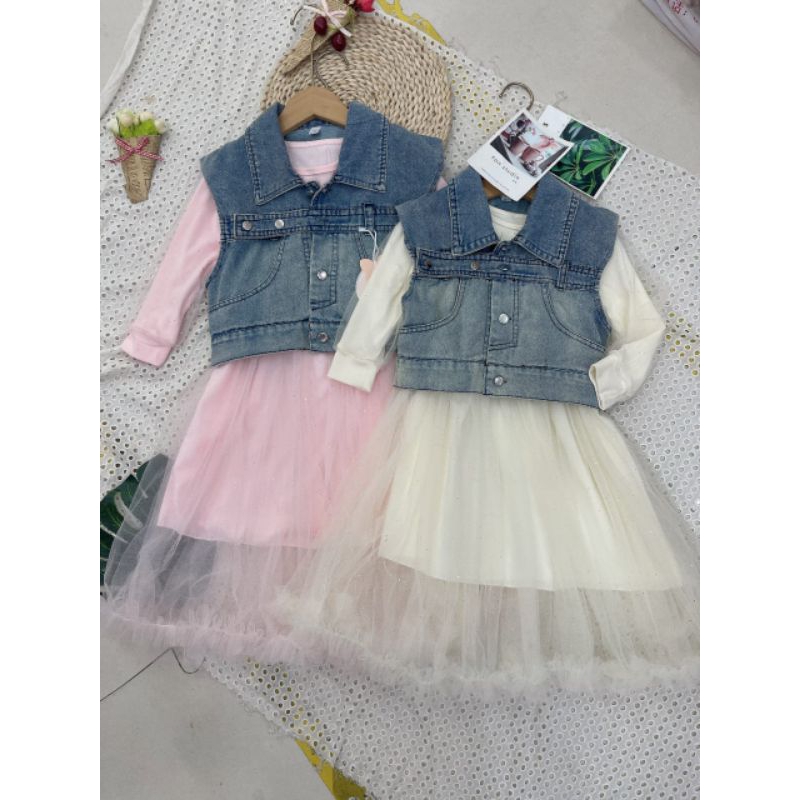 DRESS TILE ROMPI 2in1 JEANS