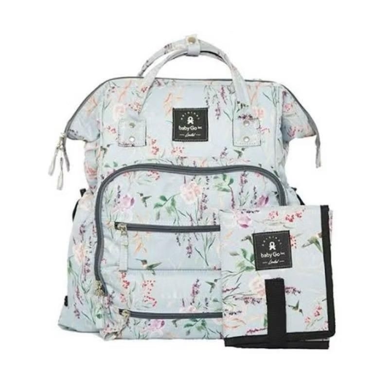 [Preloved] BabyGo Inc - BabyGo Inc Aeon Diaper Bag Backpack - Hummingbird - Tas Bayi Popok