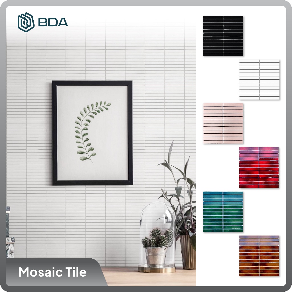 BDA Granite Tile Keramik Dinding Kamar Mandi Keramik Dinding Dapur Mosaic Tiles Keramik Mozaik Renga