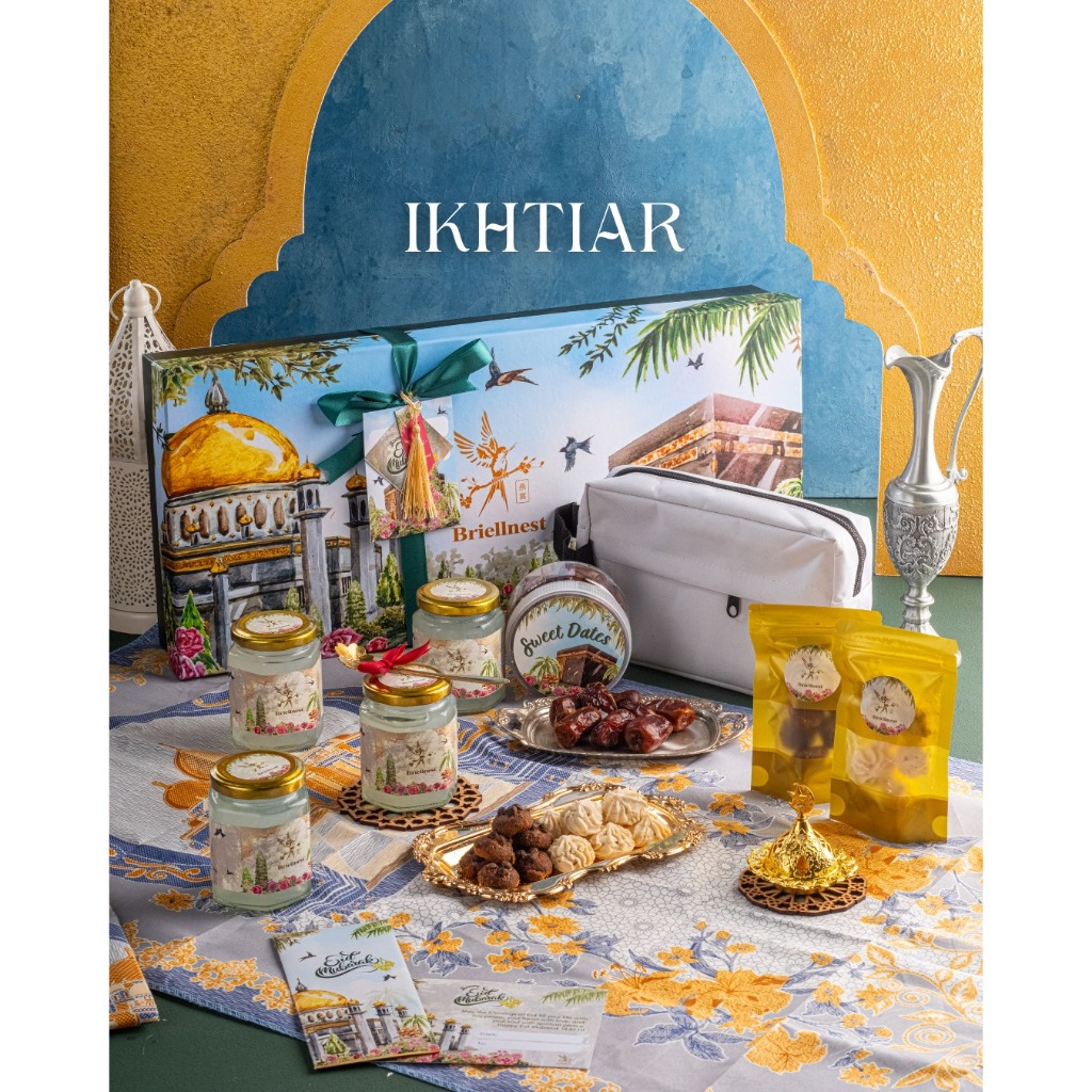 

IKHTIAR- Hampers Ramadhan/ Parcel Lebaran/ Gift Ramadhan/ Set Kado Lebaran / Hampers sarang burung wallet